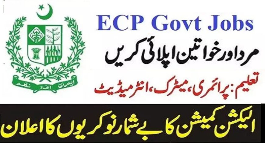 ECP Election Commission of Pakistan Jobs 2023